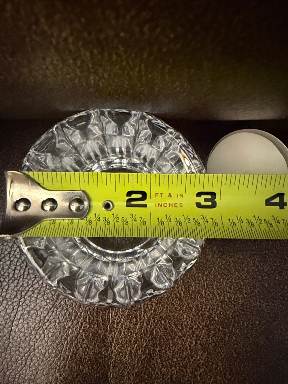 • PRINCESS HOUSE• Lead Crystal Tealight Candle Holders (3 of them) - Picture 7 of 16